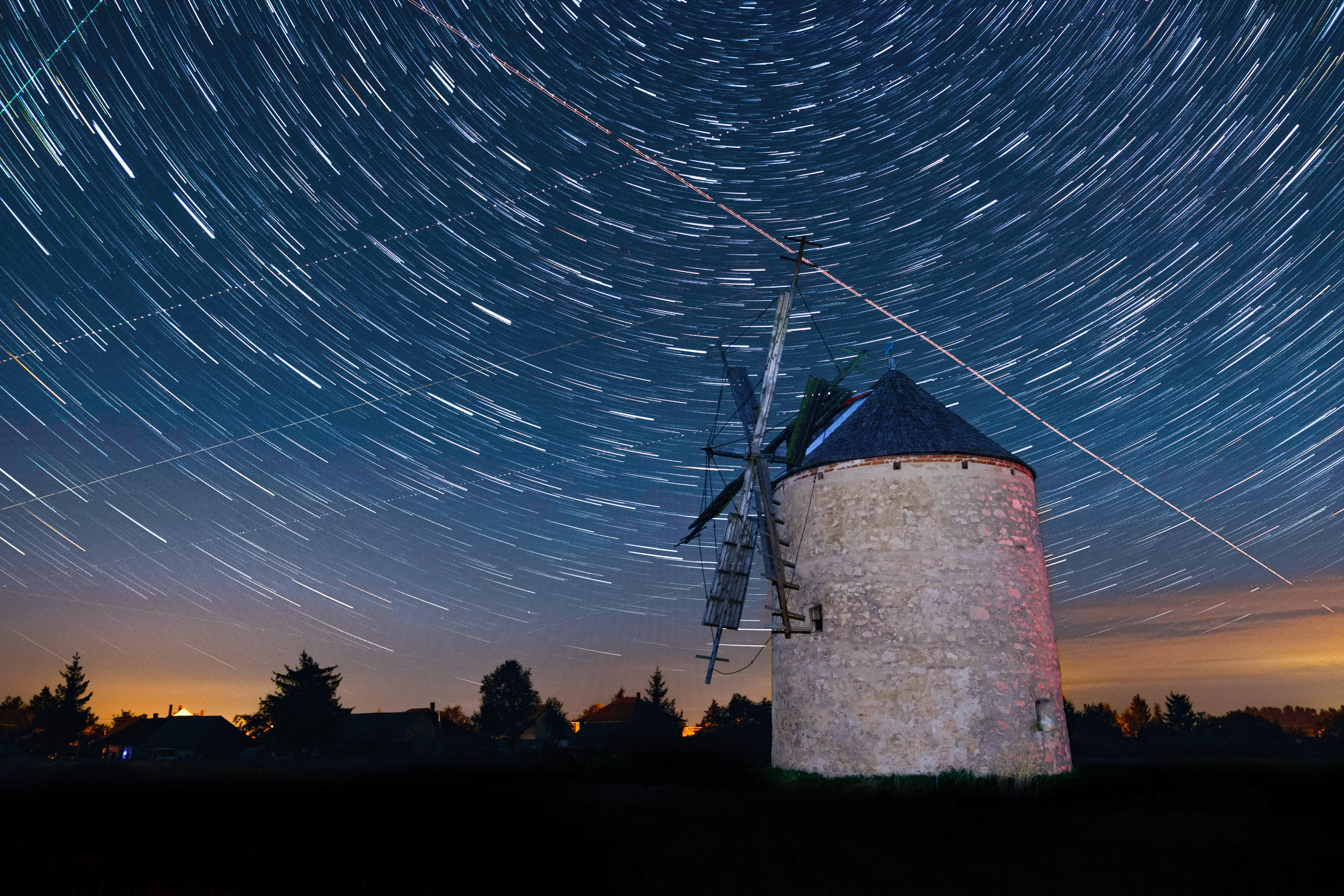 Tési Star trails